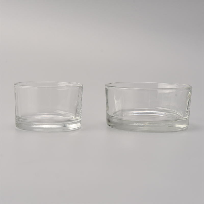 40ml simple transparent candle holder wholesale