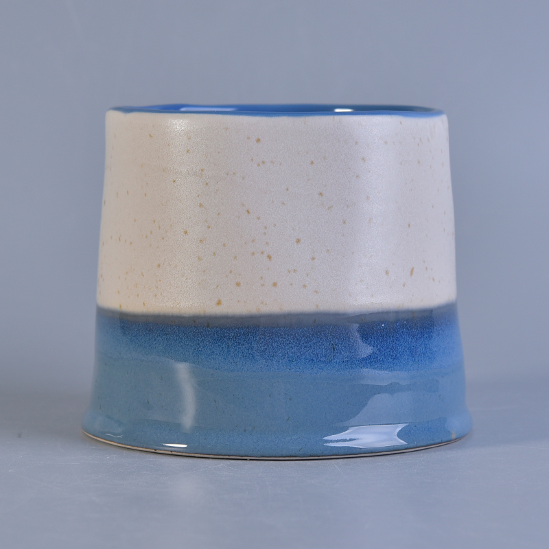 Hot sale ceramic candle jar wholesale 