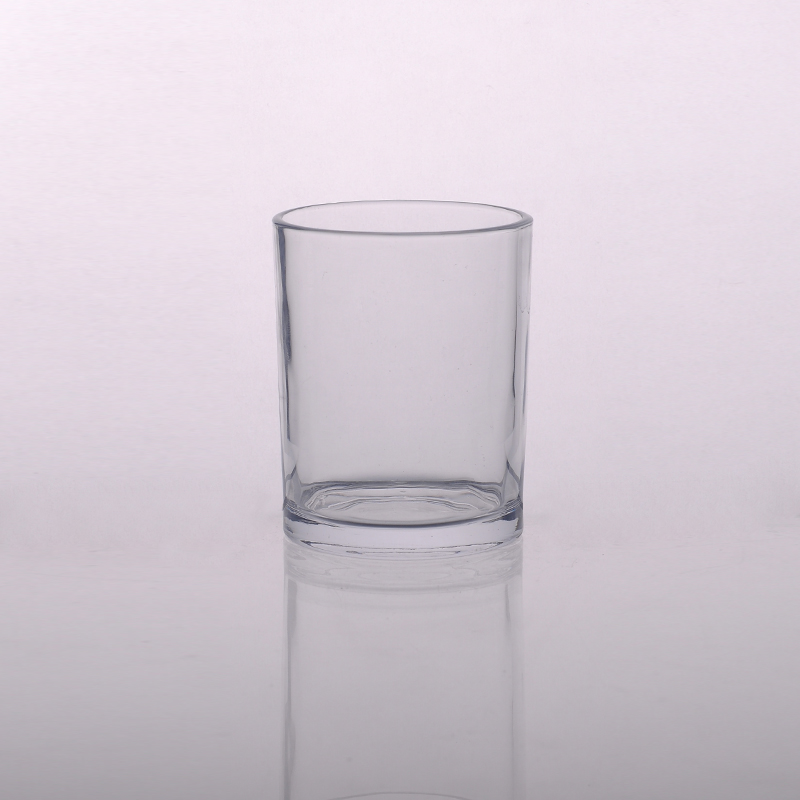 367ml transparent crystal glass water cup or candle holder