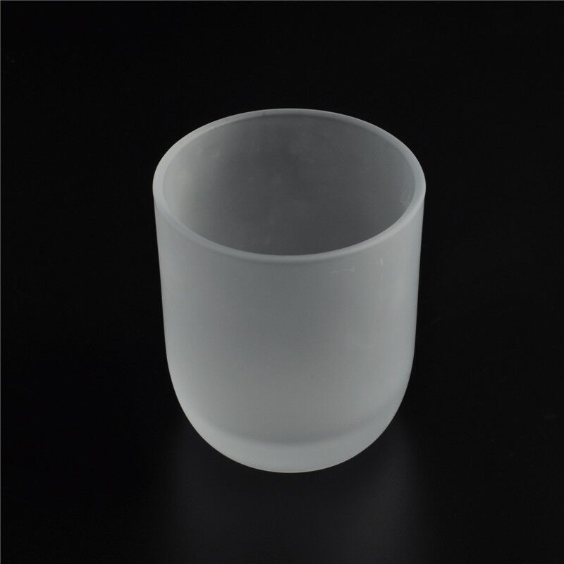 Special wholesale Frosted Glass Candle Holders