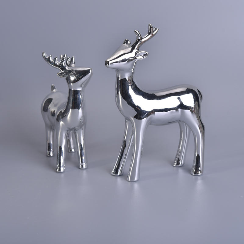 Unique Chrismas Elk Candle Jar Home Decoration 