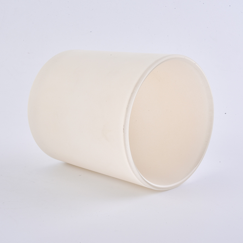 matte white brief candle holder wholesales