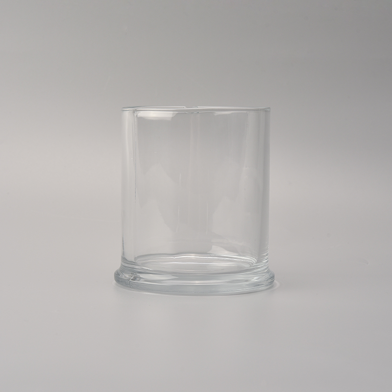 450ml transparent H jar candle holder wholesale