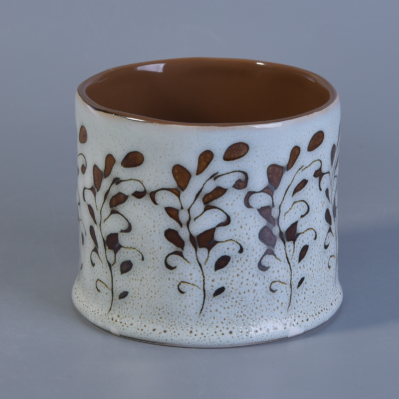 painted ceramic candle holder wholesales