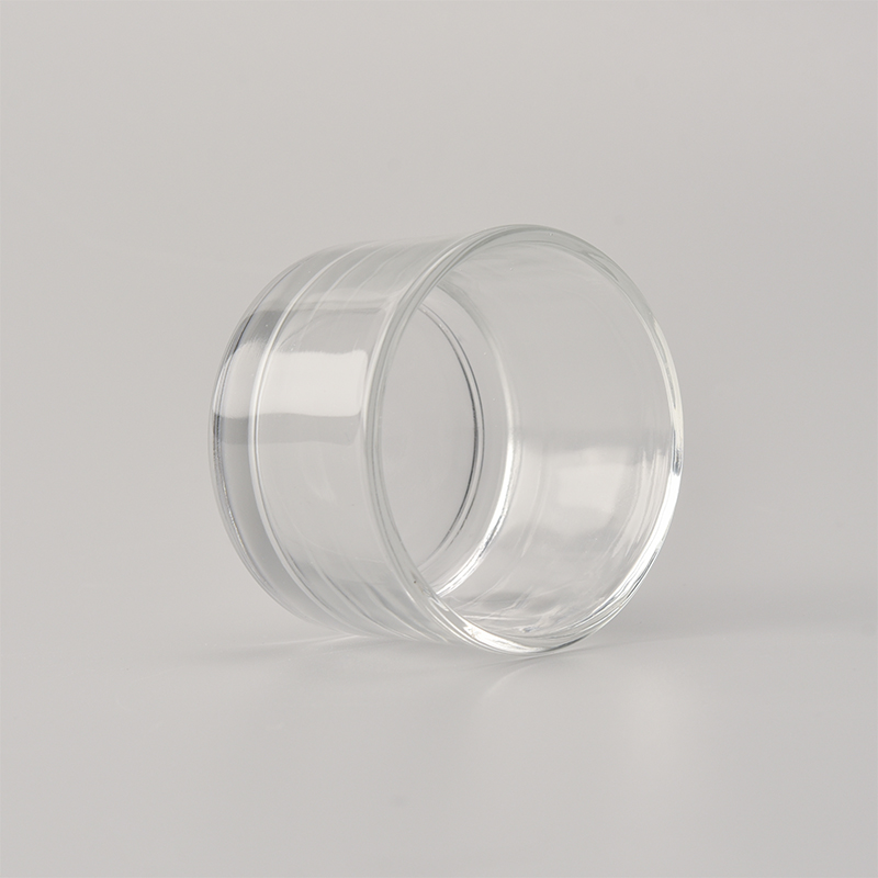 40ml simple transparent candle holder wholesale