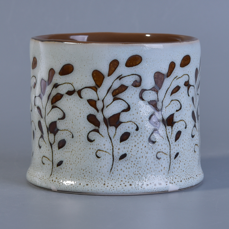 painted ceramic candle holder wholesales