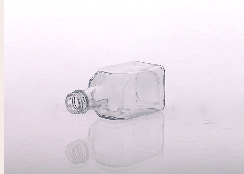 Small flask oil glass bottle aroma bottle wholesale