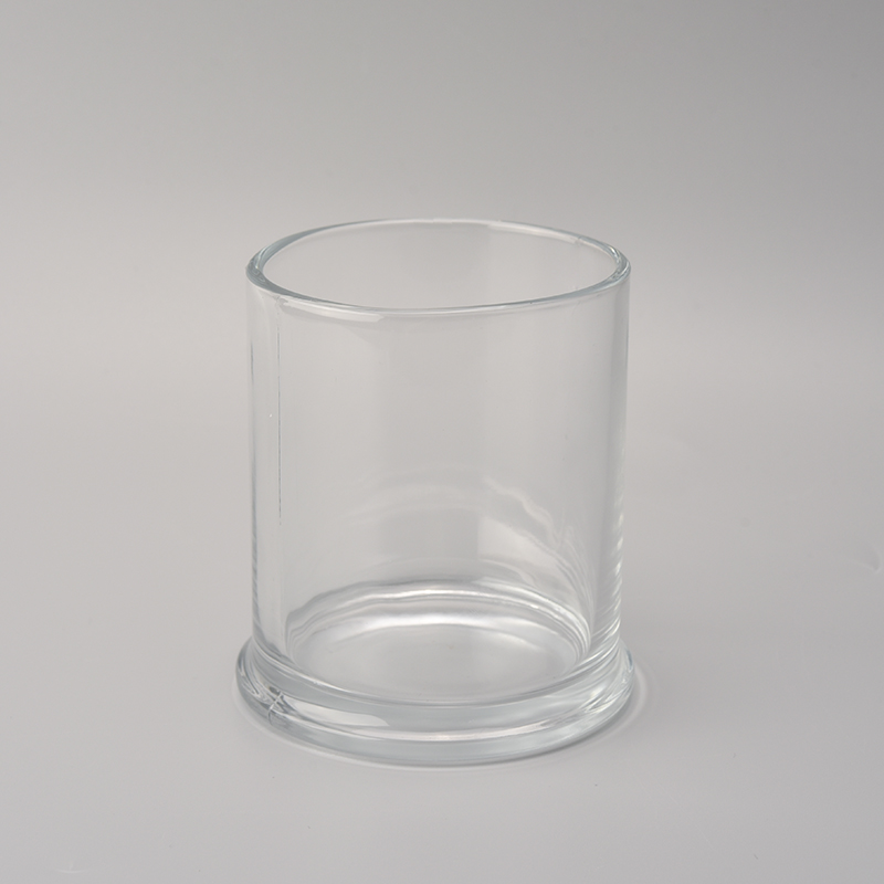 450ml transparent H jar candle holder wholesale