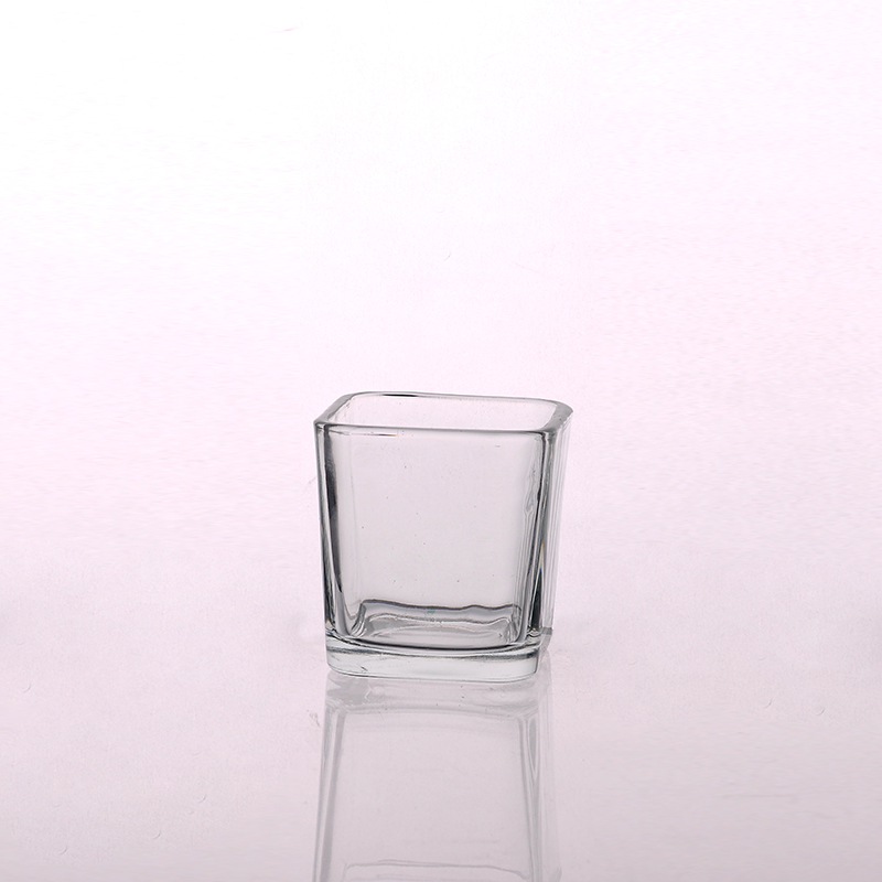 Cubic transparent glass waxware wholesales