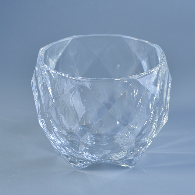 Home Decor Crystal Bowl Candle Holder Centerpieces Wedding