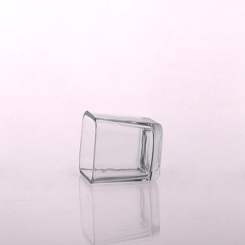 Cubic transparent glass waxware wholesales