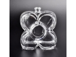 100ml flower shape glass perfume bottle