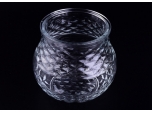 1300ml round glass candy jar hold-up vessel