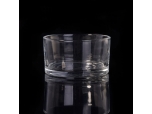 195ml cylindrical glass candle holder wholesale