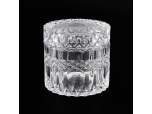 Clear Transparent Glass Candle Jar Wholesale