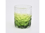 250ml Luxury Green Color Votive Candle Holders for Christmas Gift