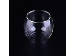 254ml borosilicate glass double wall cup