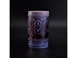 270ml albescent mutation gradient purple cylindric candle holder