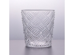 330ml transparent crossbanding candle holder