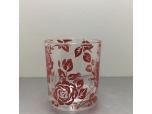 395 ml stock straight decals glass candle