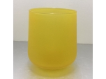 398ml Yellow wholesale 30 oz tumbler glass colored candle jars