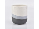 420ml multi color ceramic candle holder