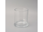 450ml transparent H jar candle holder wholesale