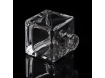 60ml Luxury crystal clear glass square diffuser bottle