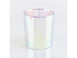 6oz 8oz 10oz iridescent Glass Candle Jars