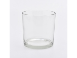 Clear Glass Candle Holder For Home Decoration Scented Candle Jars