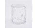 Clear Glass Cylinde Candler Jars Home Decoration