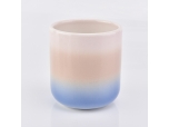 Colorful glazing ceramic candle holders wholesale