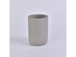 Concrete tooth mug grey concrete toothbrush holder