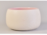 Decoration pearl glaze ceramic candle jar wholesale