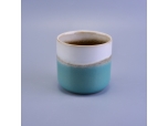 Fambe glazed straight ceramic candle holder