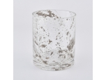 Glass candle holders with full surrounding printing