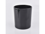 Gloss Black Candle Glass Holder al por mayor