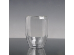 High borosilicate crystal clear high-quality double wall glass