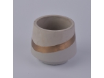 High quality 14oz concrete candle holder for home decoration