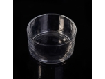 Large capacity circle glass candle holder