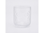 Luxury Owl face 365ml glass candle holder wholesale