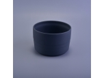 Luxury darker grey ceramic candle holder home decoration