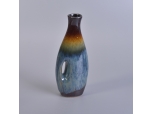 Multi-color flambed glaze ceramic aroma bottle