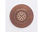 Popular MDF Wooden lids with laser logo for candle jars