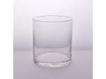 Sunny Glassware 14oz wholesales transparent glass candle holder for home decor