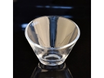 Supply Oblique Top Glass Candle Bowl 115ml Glass Candle Holder with for Soy Wax Home Decor