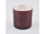 Wholesale 500ml Red Glass Candle Container