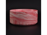 different size pink marble ceramic porcelain cylinder candle holder