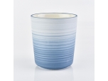 glazed ceramic votive jars for candle making