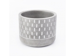 simple nordic style cement concrete candle holder for home decor